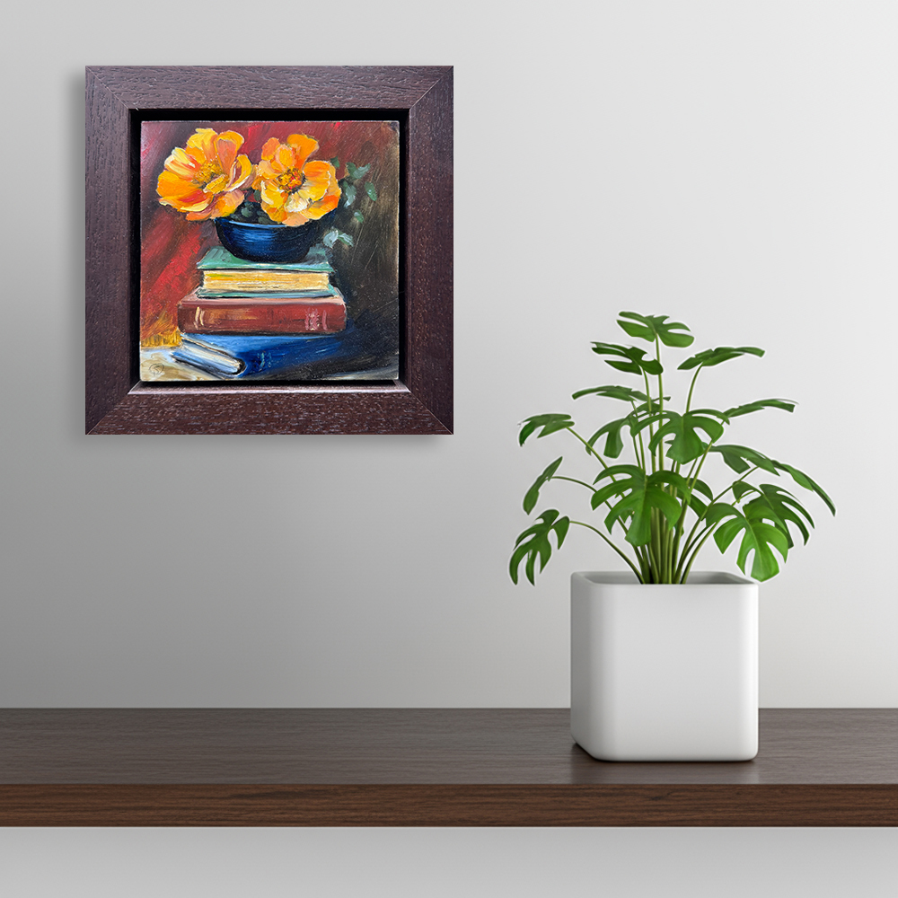 View of picture in situ